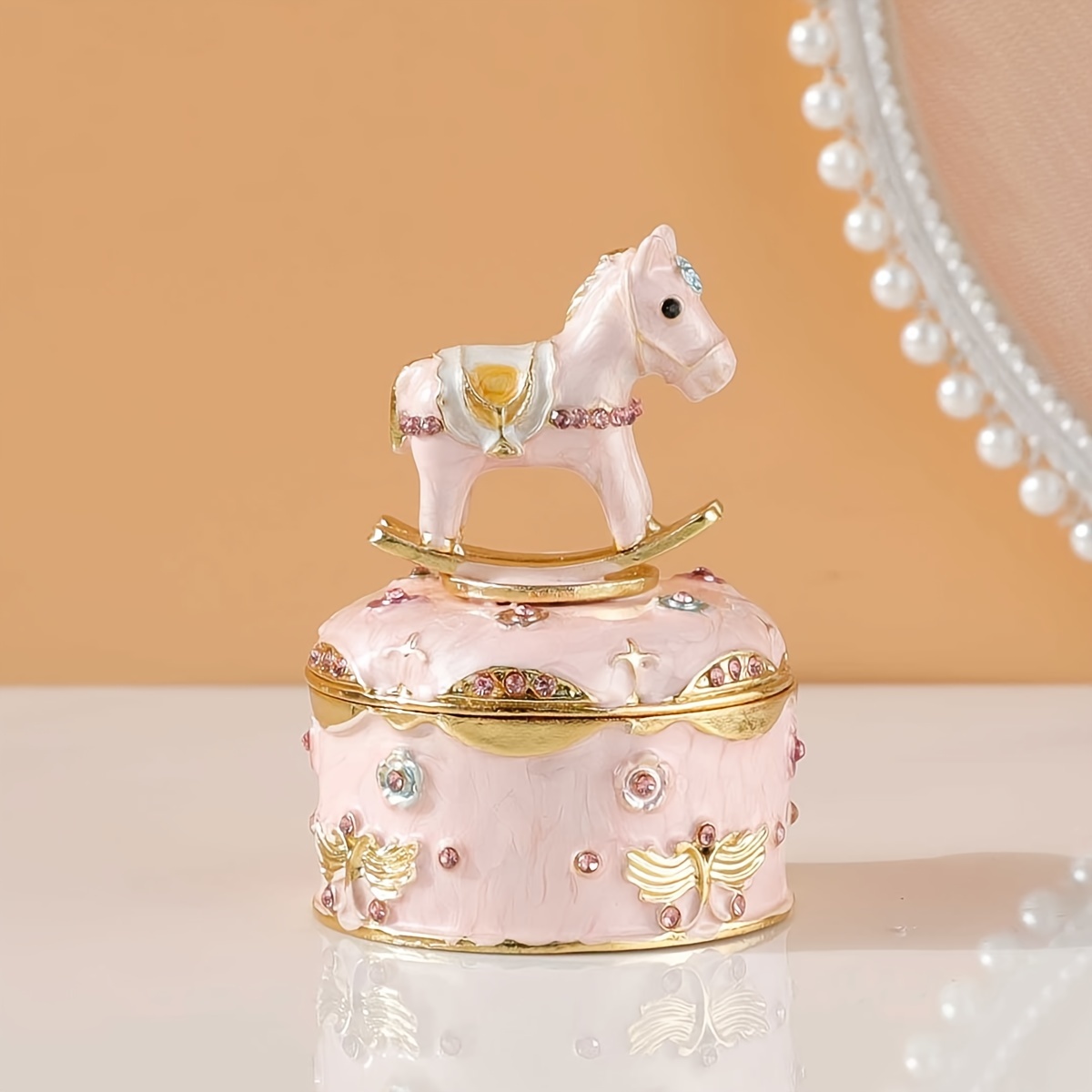 Boîte à bijoux cheval