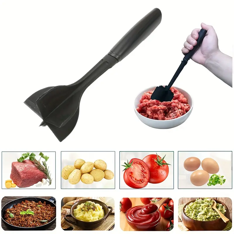 Meat Chopper For Hamburger Meat Beef Masher Heat Resistant - Temu