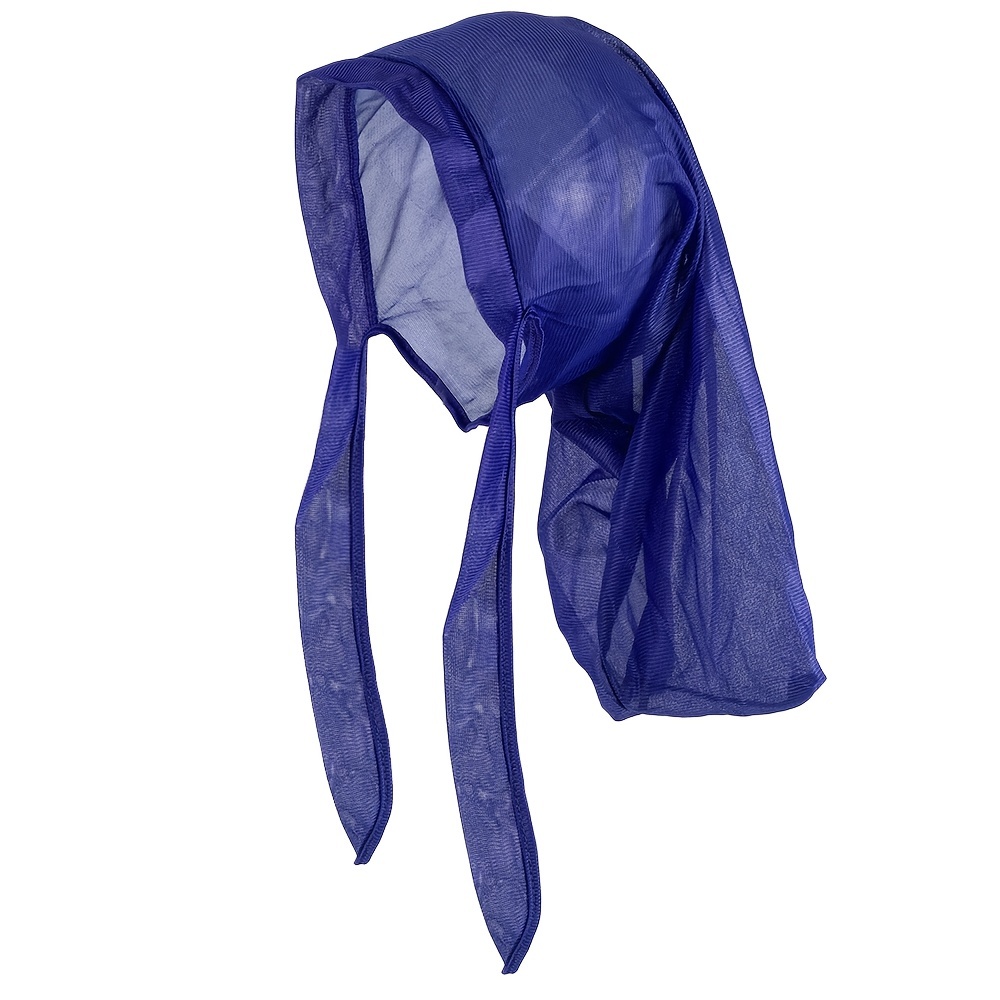 Women Satin Braid Bonnet Hat Sleep Caps Night Caps Solid Bonnet