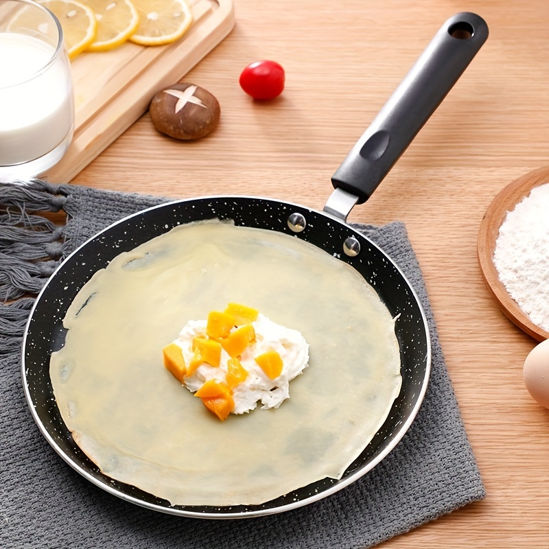 Frying Pan with Lid Non-Stick Granite Small Frying Pan Wok Multifunctional  Non-Stick Frying Pan Kitchen Cooking Non-Stick Granite Frying Pan Wok  Multifunctional 3 