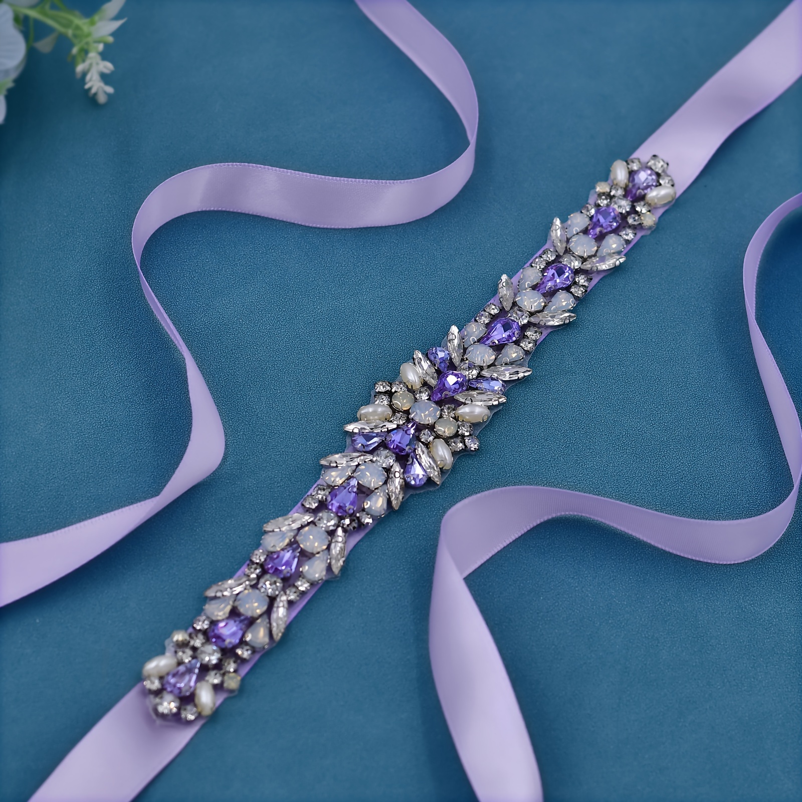 Purple Wedding Belt