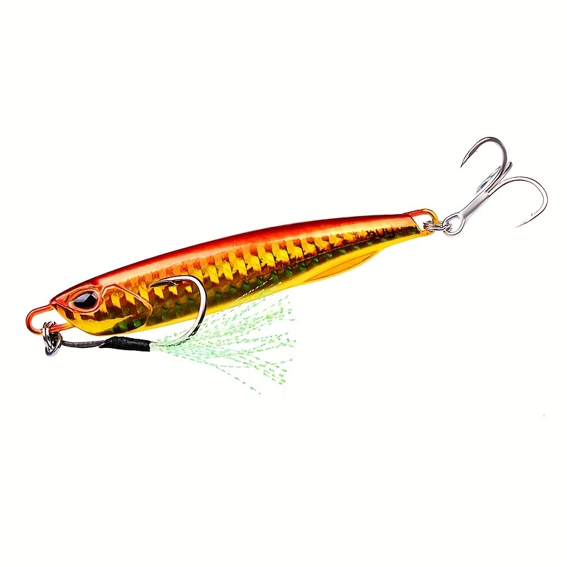 Luminous Hard Bait Jig Long Casting Perfect Night Fishing - Temu