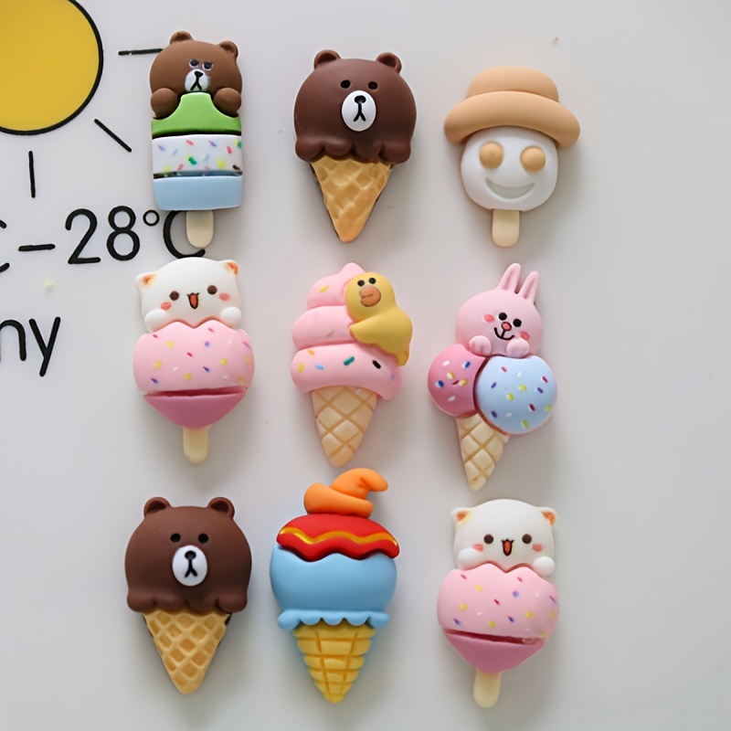 Happy Bear Cream Gel DIY Cell Phone Case Material Kit-kukicream