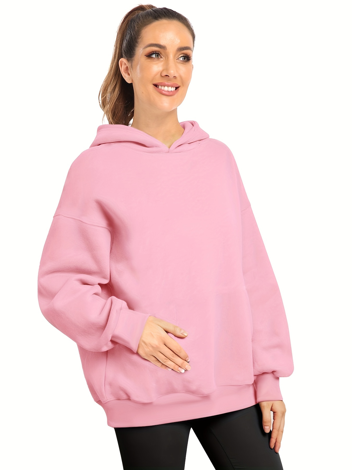 Women's Hooded Sweatshirt Lightweight Long Sleeve Pullover Hoodie