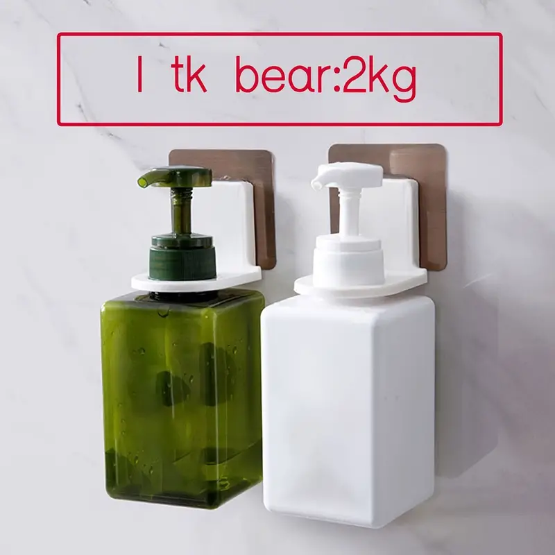 1pc Liquid Bottle Holder, Wall-mounted Storage Rack For Hand Soap