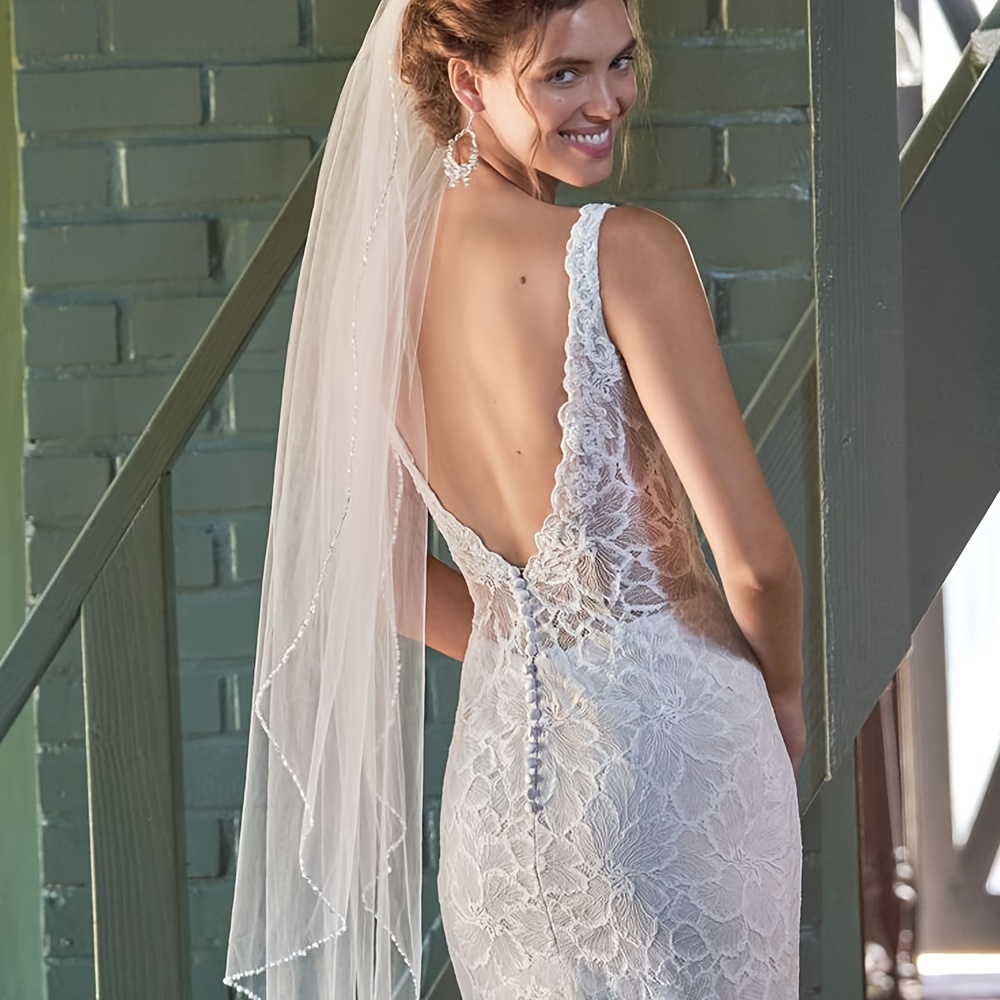 Bridal Veil Exquisite Bright Flashing Rhinestone Decorations - Temu Canada