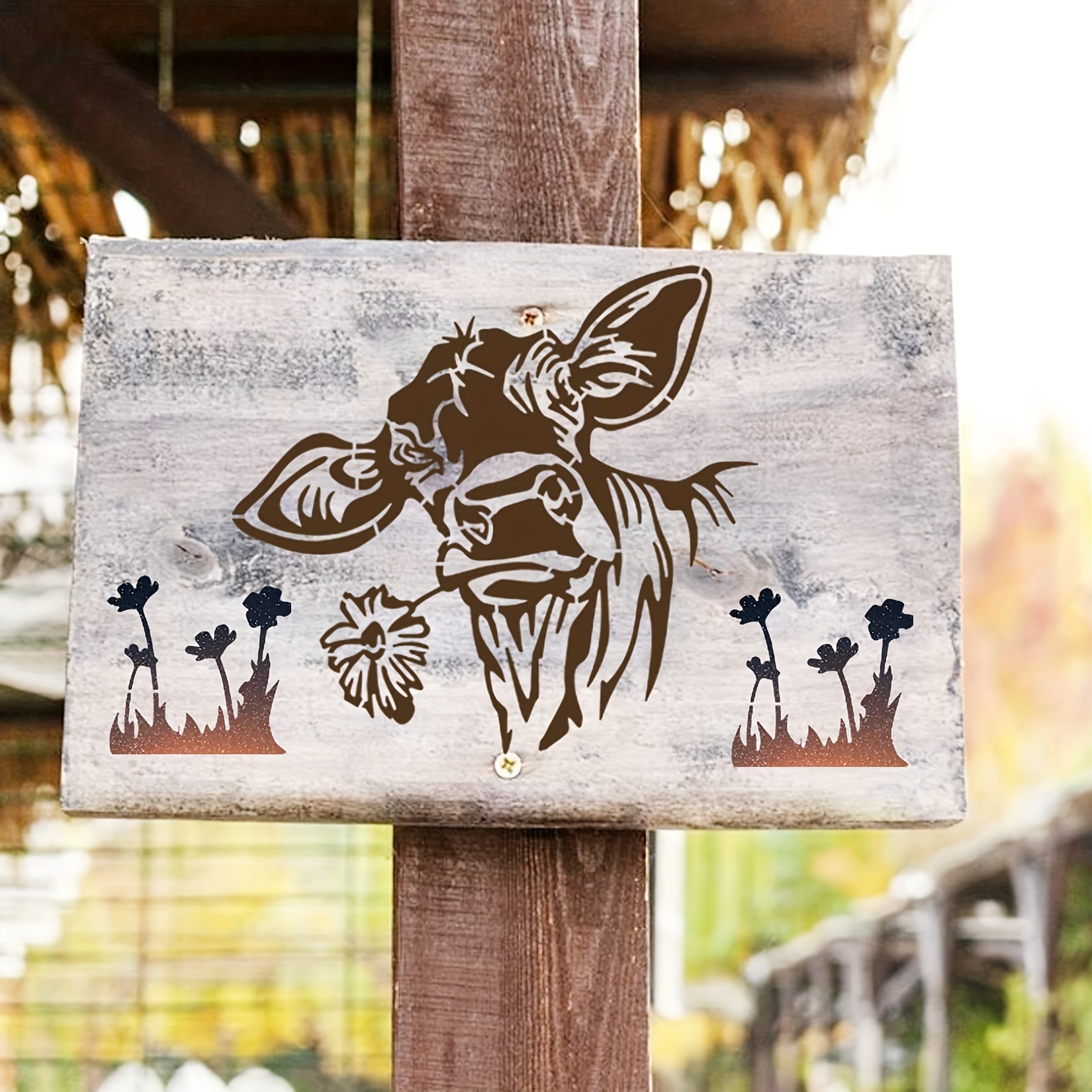 Stencils Drawing Animals, Stencils Painting Wood