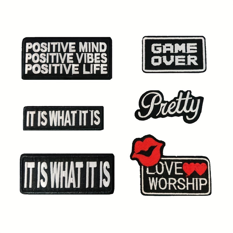 Word Patches - Temu Canada