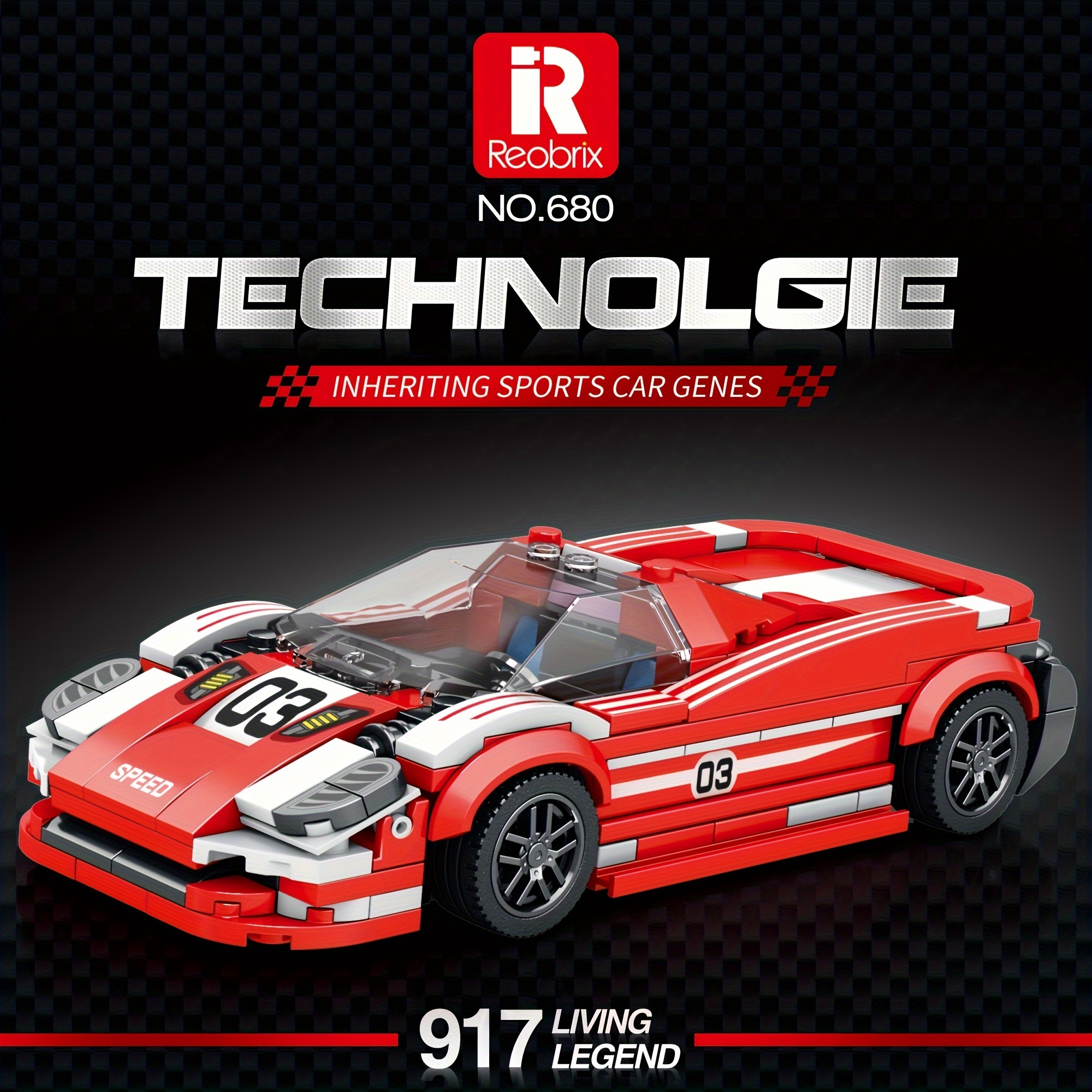  JOMIOD Technology Sports Car Building Kit for Lambo Speed  Champions EVO, 360 Pieces Supercar Model Building Blocks, Race Car  Technique Car Collectable Model, MOC Racing Car Kit : Toys & Games