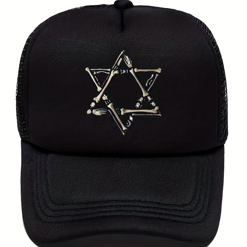 Skull Hand Five star Baseball Cap Men Women