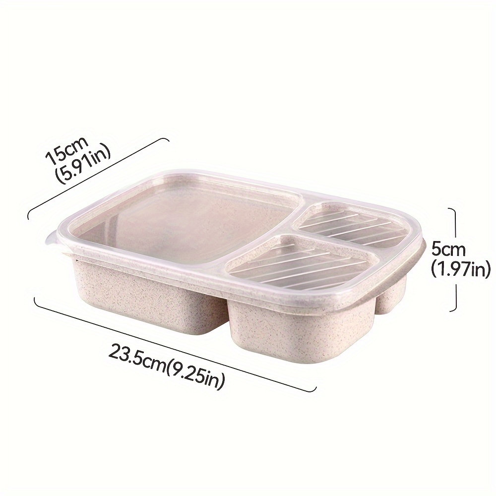 Portable Containers Compartmentalized Thermal Insulation Lunchbox