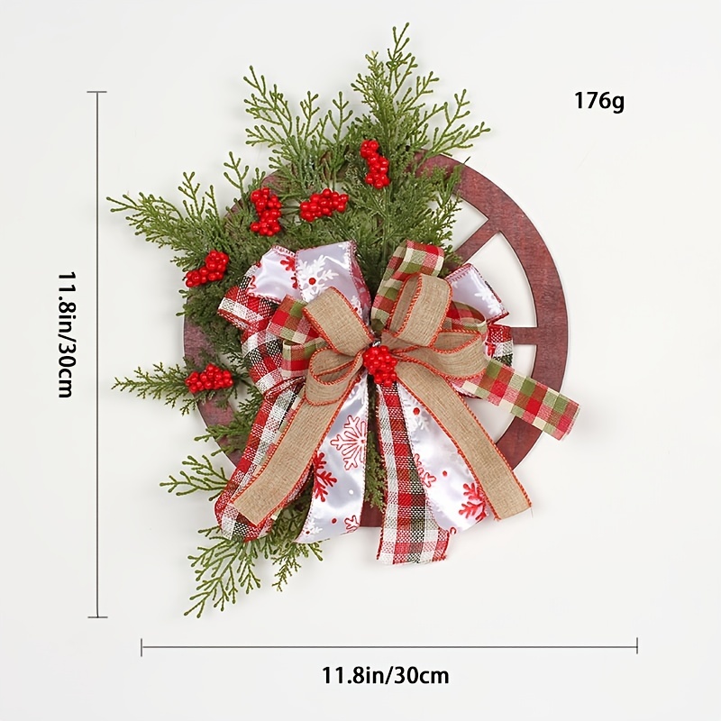 5 Rolls/Set Decor Mesh Ribbon for Christmas Wreaths Birthday