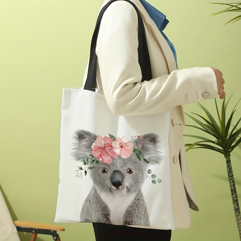 Mochila de cuerdas koala tipo saco de tela Personalizada