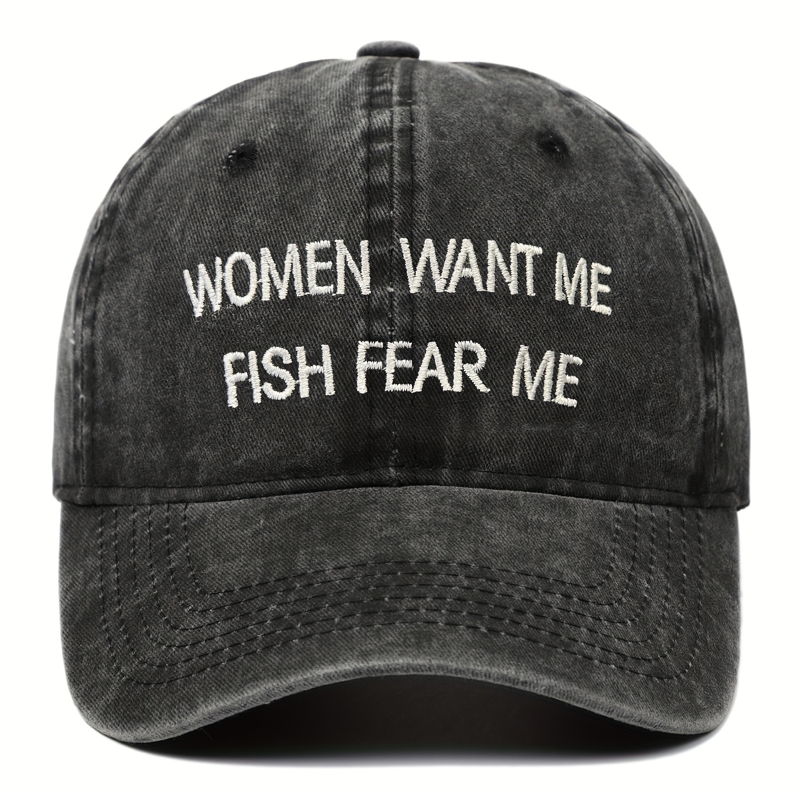 Long Fish Fear Me Hat - Temu