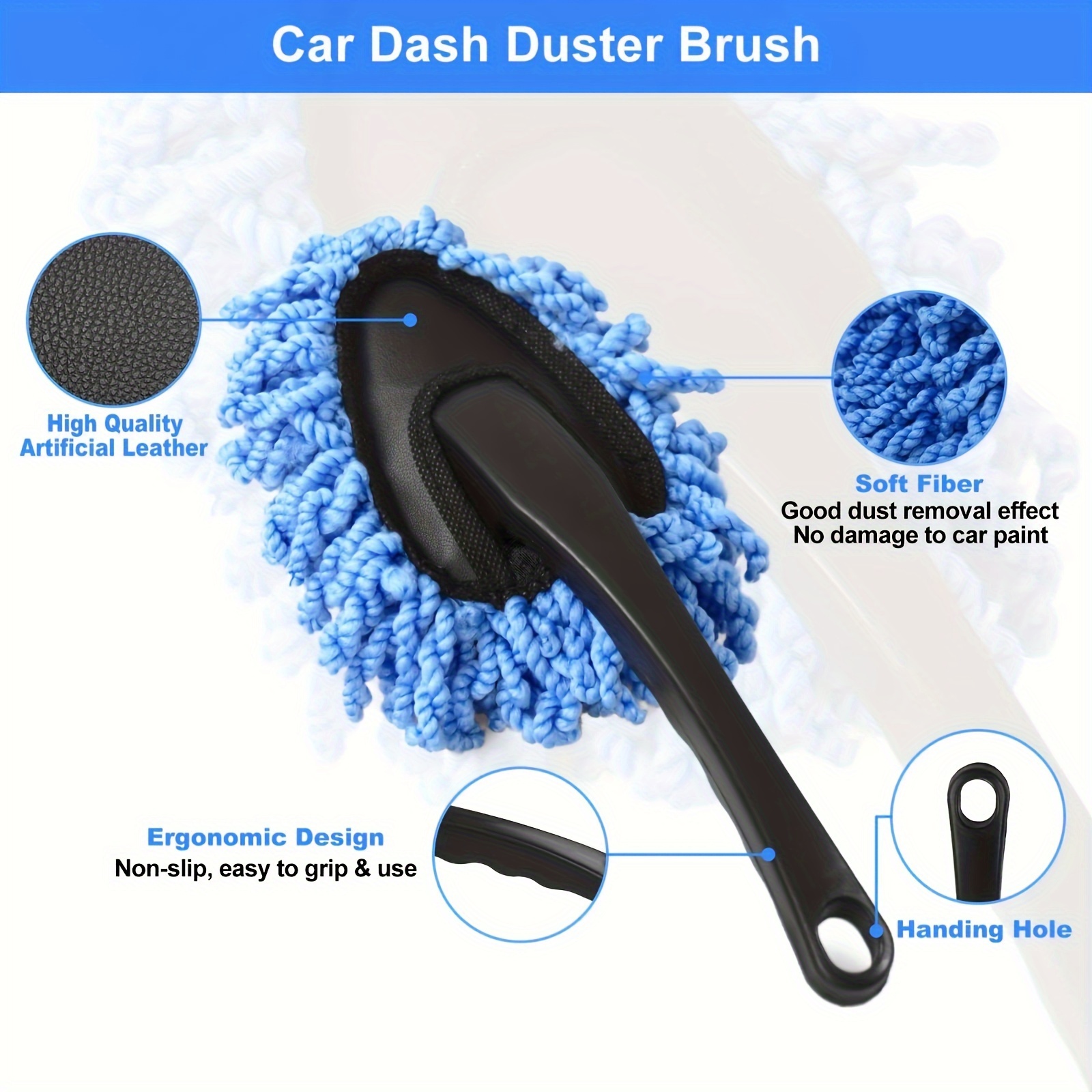 Car Interior Detailing Kit, 21Pcs Detailing Brush Set with Windshield  Cleaning Tool and Tire Brush, Leather & Textile Car Interior Brush, Car  Detail