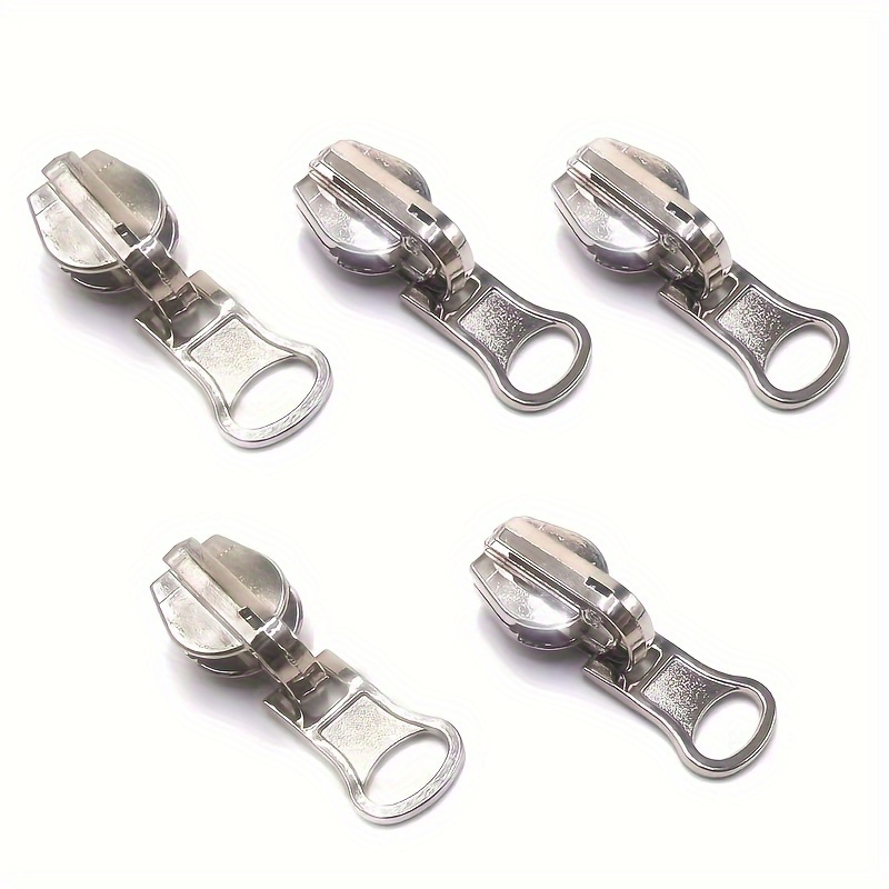 Vislon Zipper Pull Slider #8 Metal Locking - Double Pull