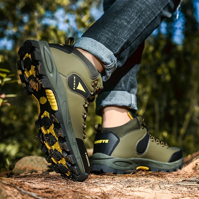 Men's Breathable Comfortable Anti-skid Closed-Toe Shoes For Outdoor Hiking