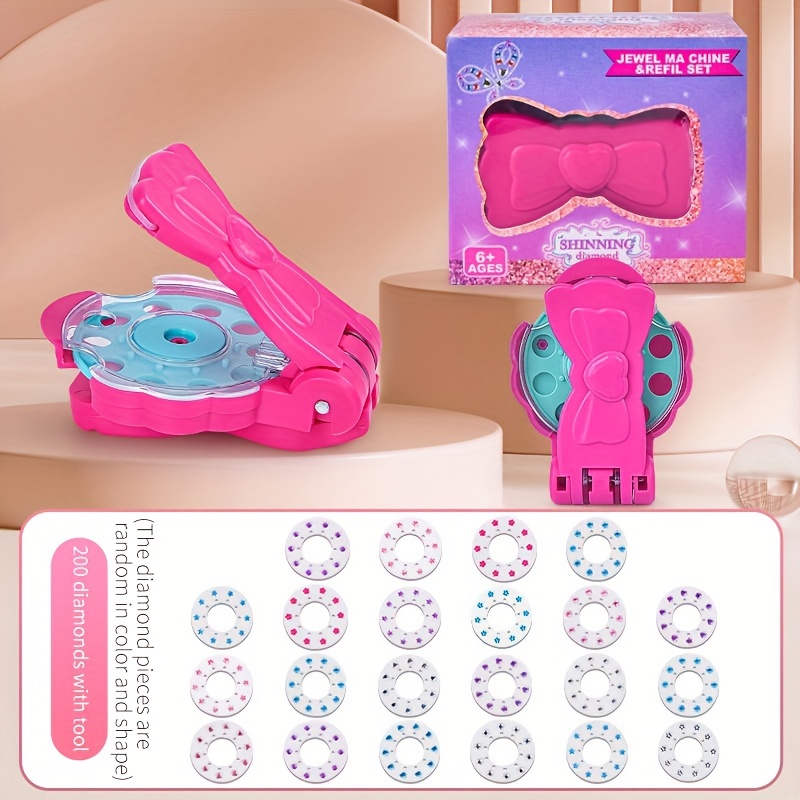 Hair Jewels Stamper Diy Set Radiance Collection With Glam - Temu
