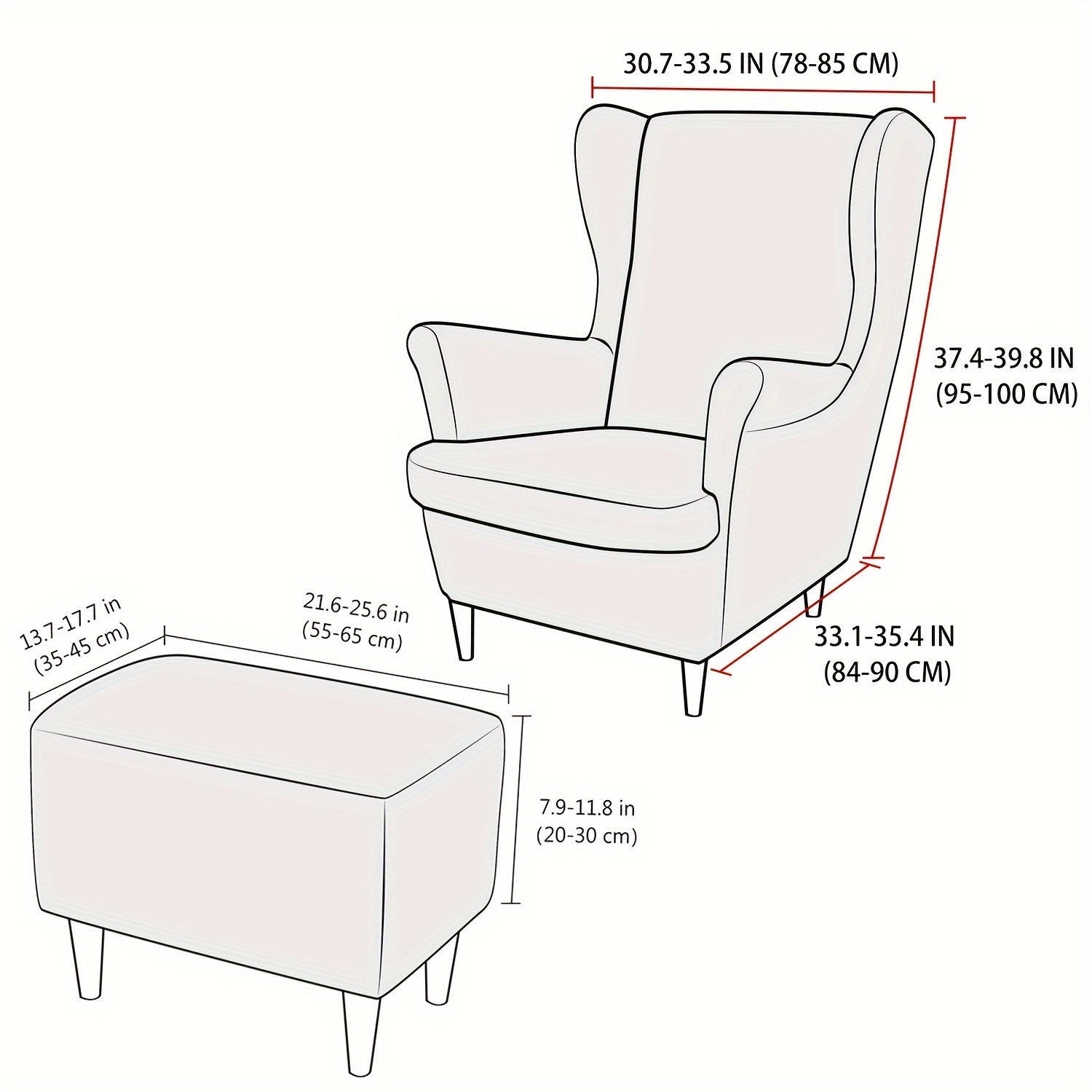 Cojines para sillas con respaldo alto 2 uds tela turquesa