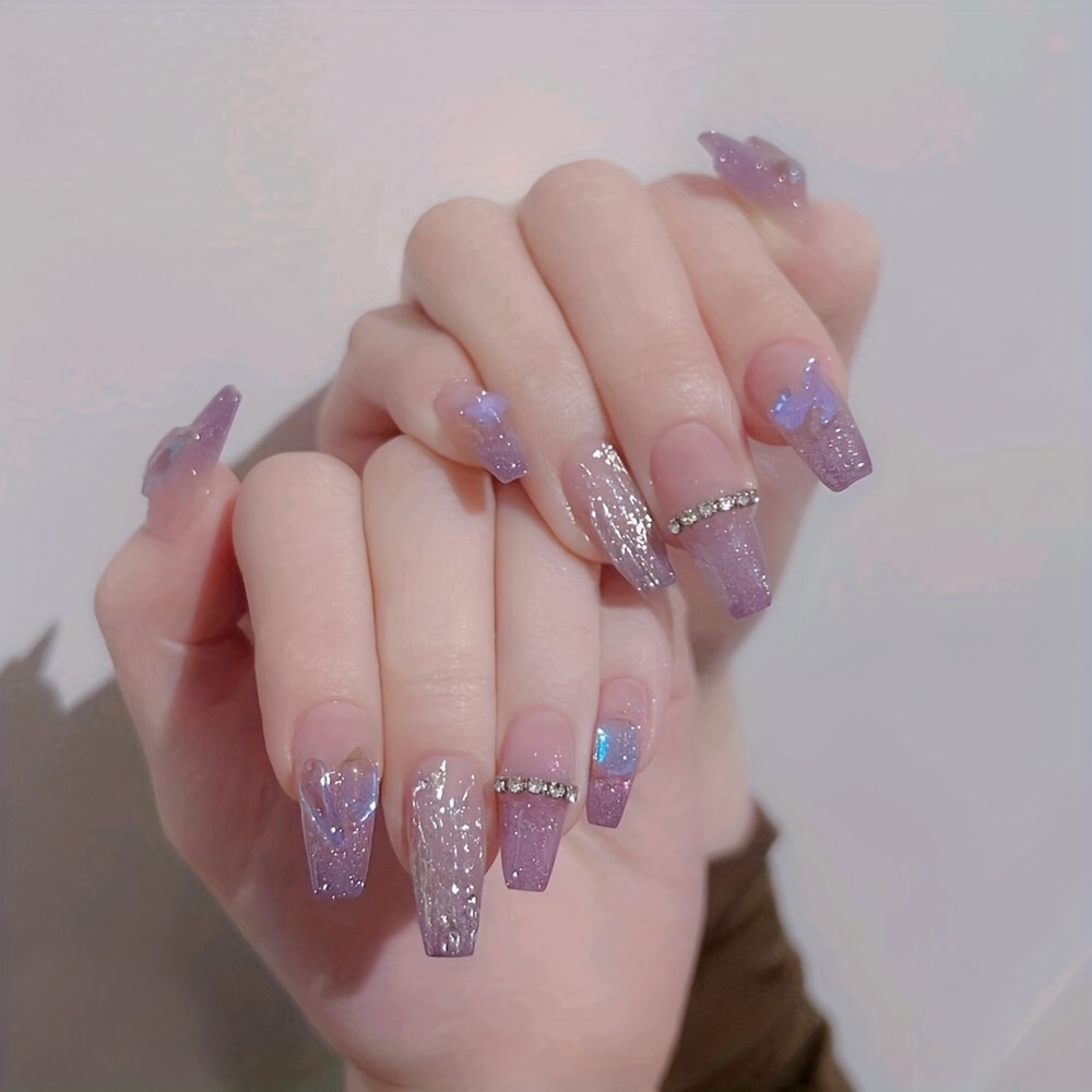 Purple Rhinestones - Temu