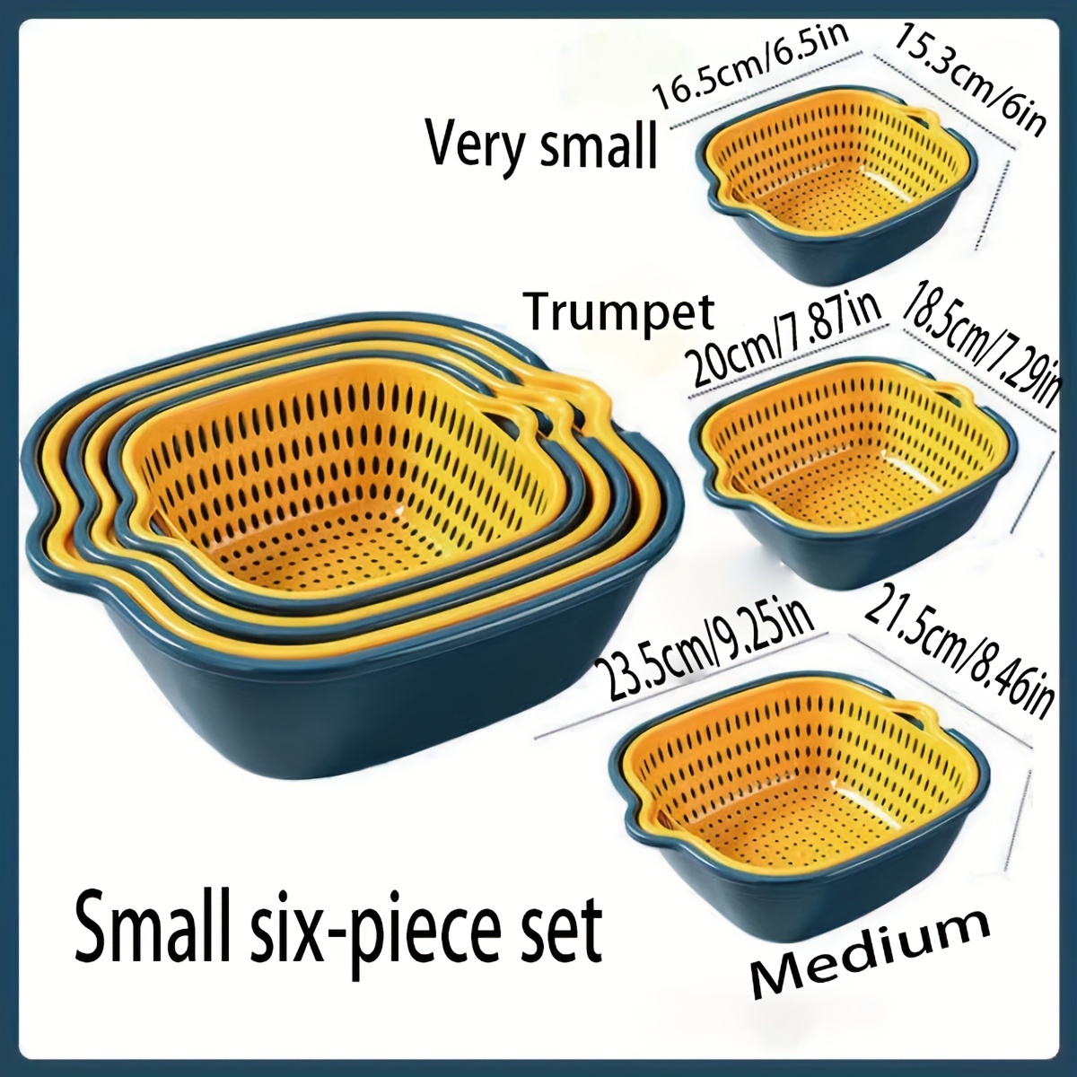 Colander Basket Double Layer Drain Basket Plastic Rotatable - Temu