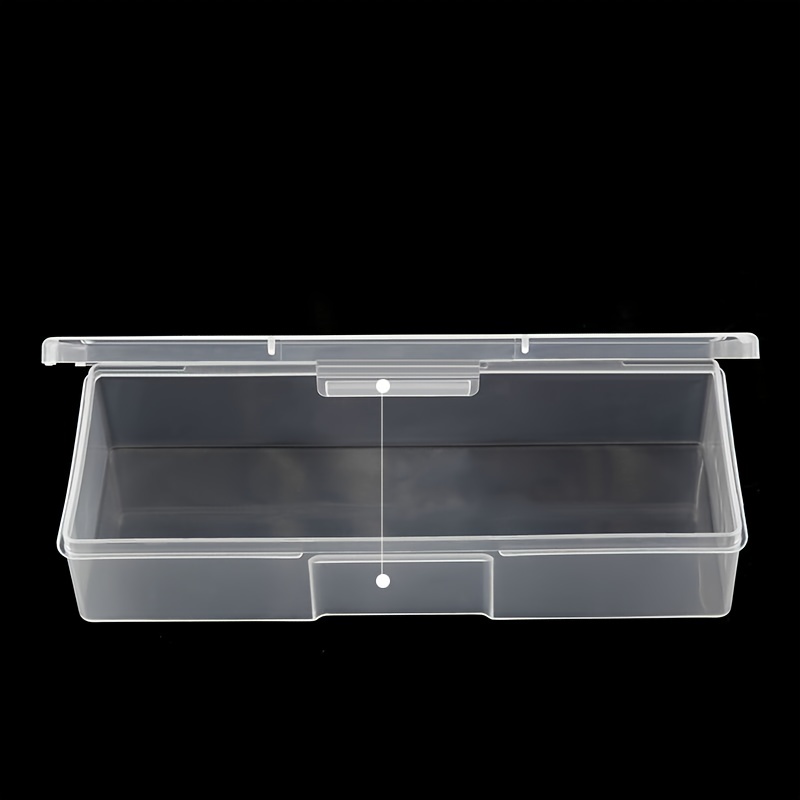 Transparent Storage Box for Nail Art Tools