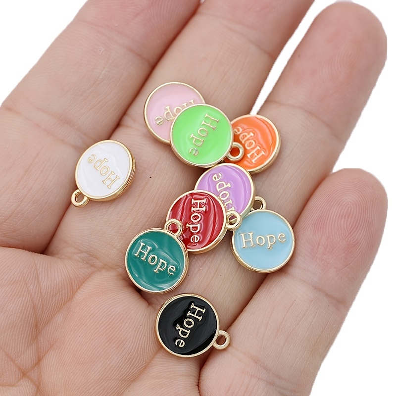 31pcs Mixed Enamel Charms for Jewelry Making Pendants Colorful DIY Pendant  Necklace Earrings Bracelet Crafting 