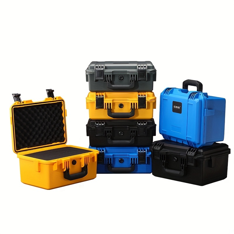 Plastic Small Tool Box Waterproof Hard Case Bag Storage Box Safety