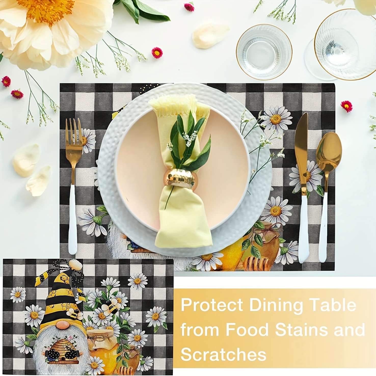 Honey Bee Table Runner / Bee Decor – Farmhouse for the Soul