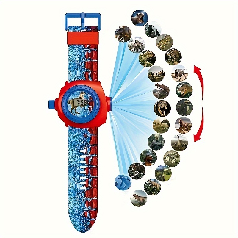 Marvel Avengers Kids Spiderman LED Image Projector Watch