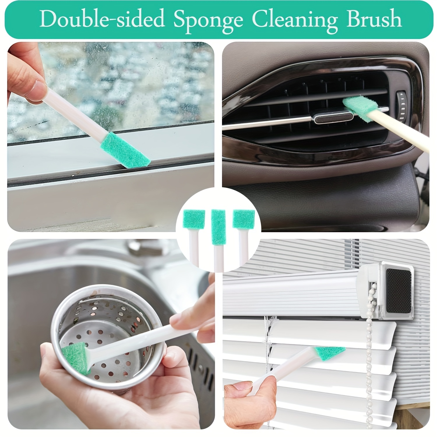 Small Cleaning Brushes for Household Cleaning Deep Detail Crevice Cleaning  Tool