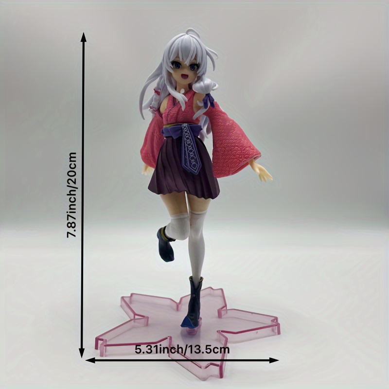 Witch Journey Beautiful Girl Witch Sakura Cherry Kimono Ilena Standing  Sakura Anime Model Handicrafts Ornaments