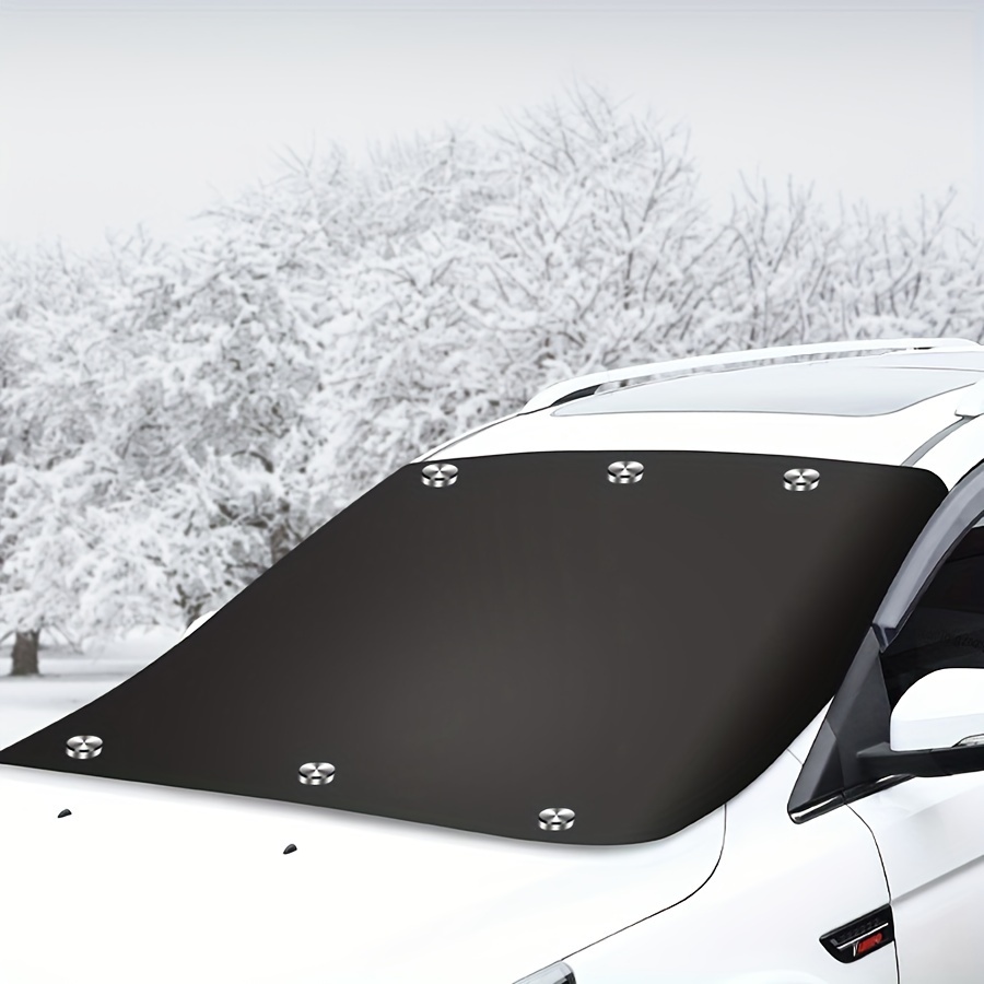 Schützen Sie Ihr Auto Vor Allen Wetterbedingungen Mit Dieser  Sonnenschutz-windschutzscheiben-schneedecke, Wasserdicht, Uv- Und  Schneebeständig + Eingebauter Magnetischer Saugnapf! - Auto - Temu