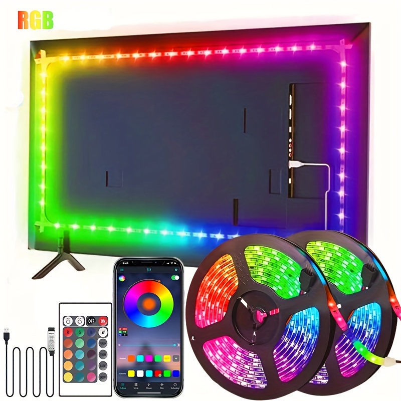 RGB Led Strisce Atmosfera Luci, Sincronizzazione Musicale Cambio