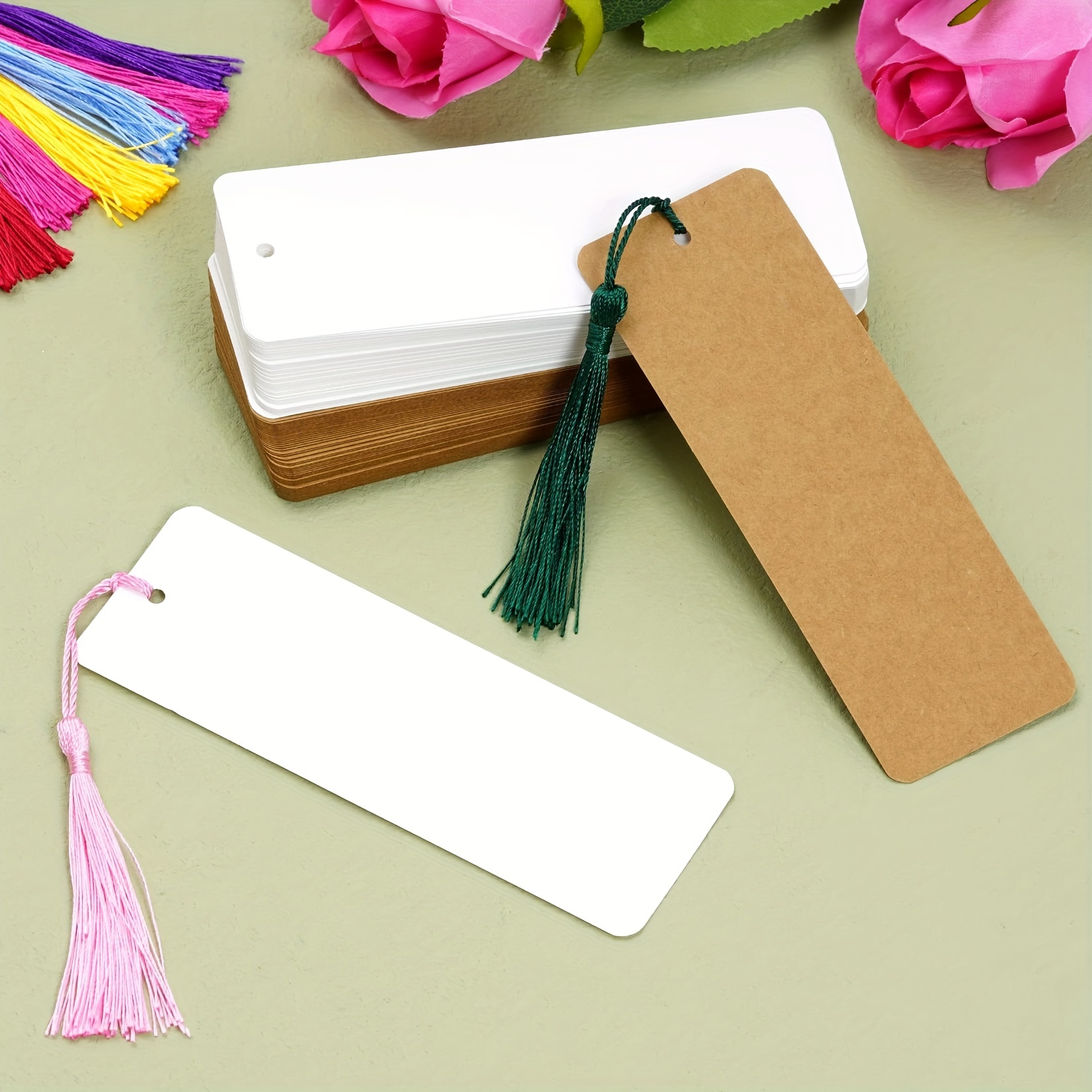 Kraft Paper Bookmarks