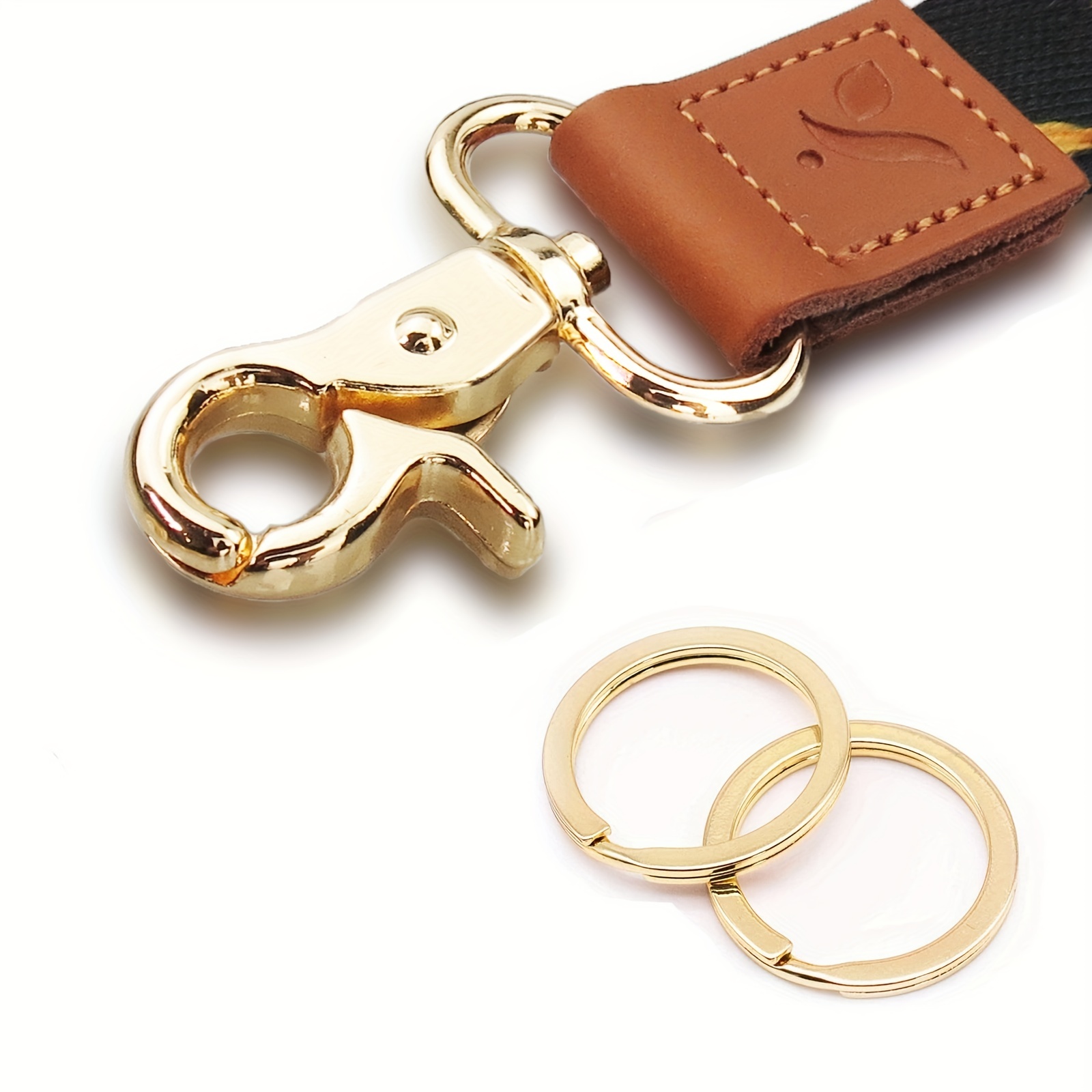 Cool Wristlet Keychain For Women And Men,key Chain Holder,wrist Lanyard For  Keys (natural Series) - Temu Japan