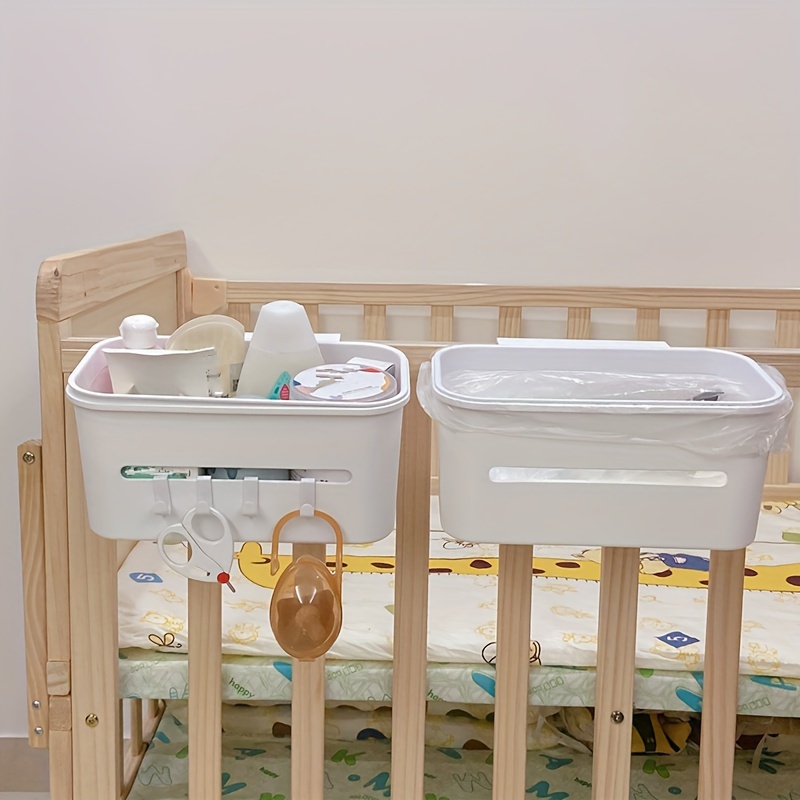 Space Saving Hanging Basket Organizer for Diapers & Toys
