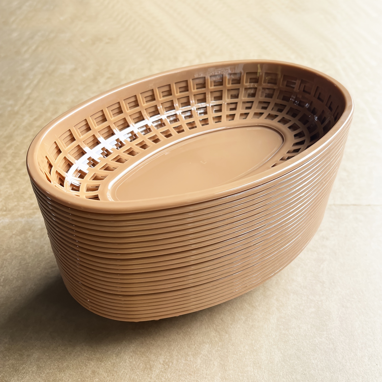 Vassoi Per Panini Con Coperchi - 5 Pezzi 39x29x7.5cm - Plastica Riutilizzabile Per Catering E Buffet - Foto 3