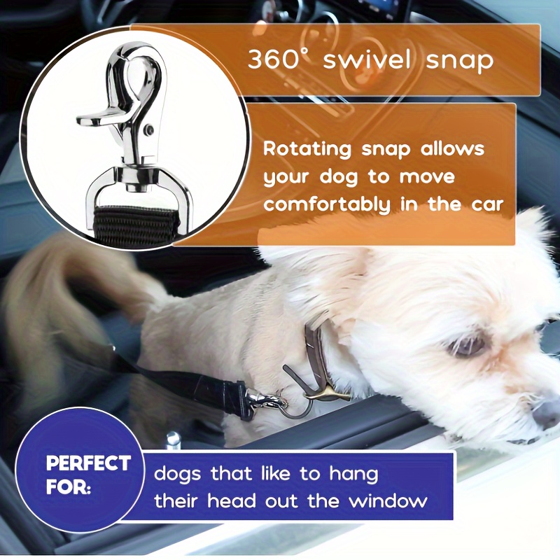  Cinturón de seguridad de coche para perro, cinturón de  seguridad ajustable para perro, cinturón de seguridad portátil, arnés de  seguridad para perro, arnés de seguridad para automóvil, cinturón de :  Productos