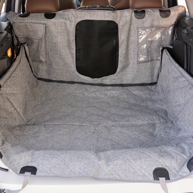 Fundas de asiento de coche para perros, alfombrilla de tela Oxford