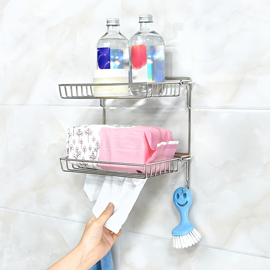 Mensola Da Bagno Da Parete 1pc, Mensola Cosmetica Sospesa Moderna, Staffa  Per Rack Portaoggetti Per Lavabo, Adatta Per Riporre Il Bagno, Accessori  Per Il Bagno - Temu Italy