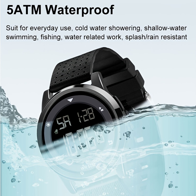 Mens work watch on sale waterproof