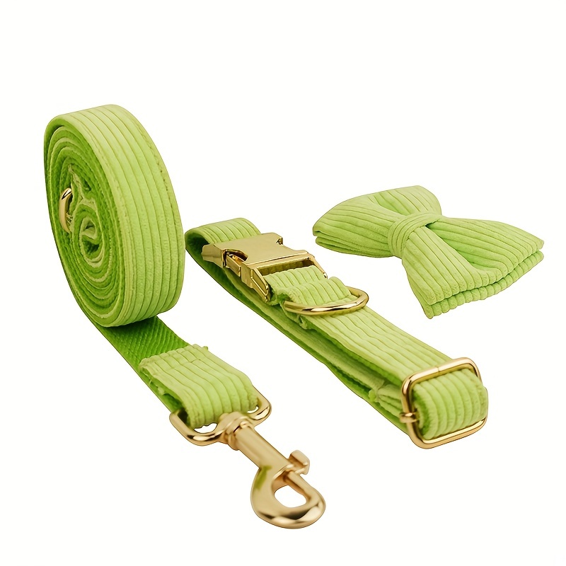 Personalized Pet Collar - Metal Buckle, Nylon and Colored Ribbon
