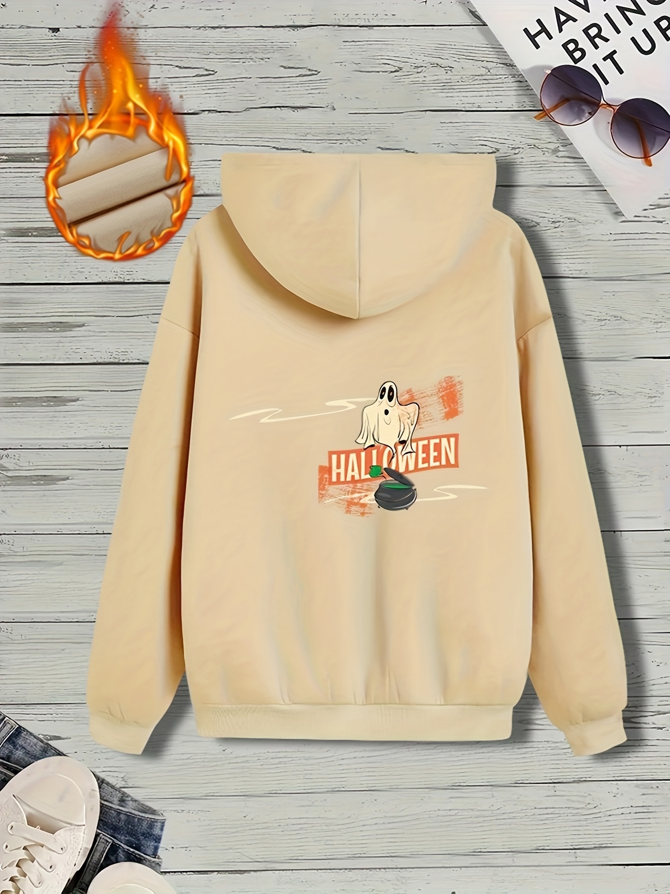 Halloween zip store up hoodie