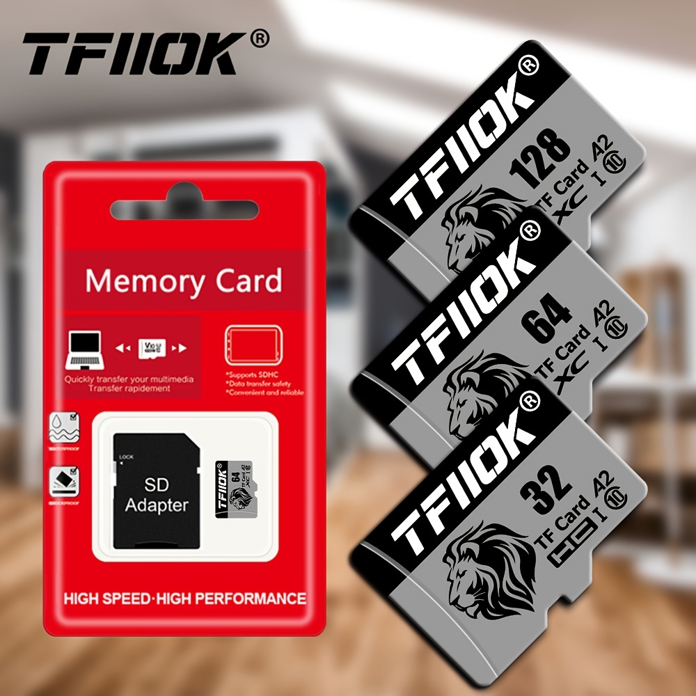 100% Original 2 Pack 32GB SanDisk Micro SD Card with Adapter TF Card Read  Speed Up to 100MB/s memory card for samrt phone and table PC Camera Drone 