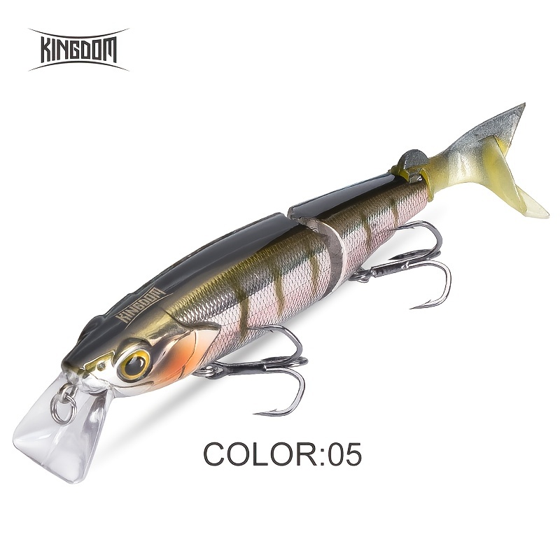 Kingdom Lure Minnow Floating Bait 17.5g Multi- Soft Tail Sea Fishing Artificial Bait