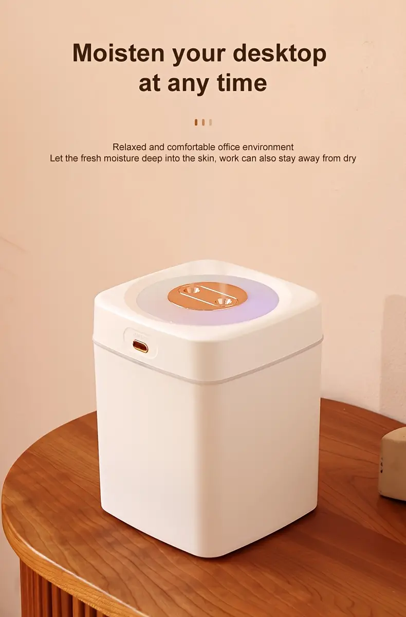 2l portable cool mist humidifier usb desktop humidifier with 2 spray modes 7 color led lights enjoy mute air purification aromatherapy perfect for home travel details 6
