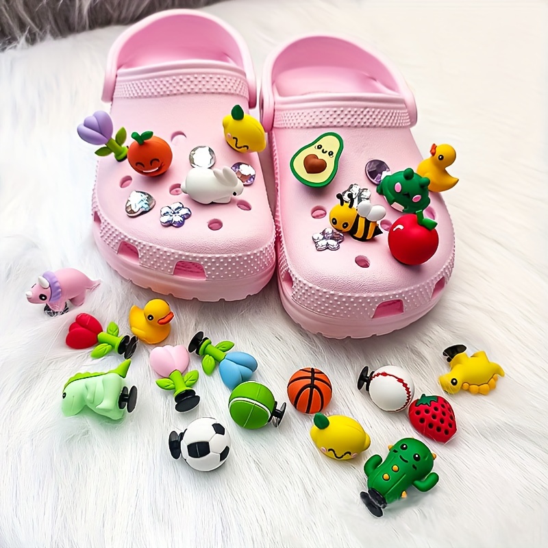 Punk Style Croc Charms Diy Hole Sandals Decorations Skull - Temu Japan