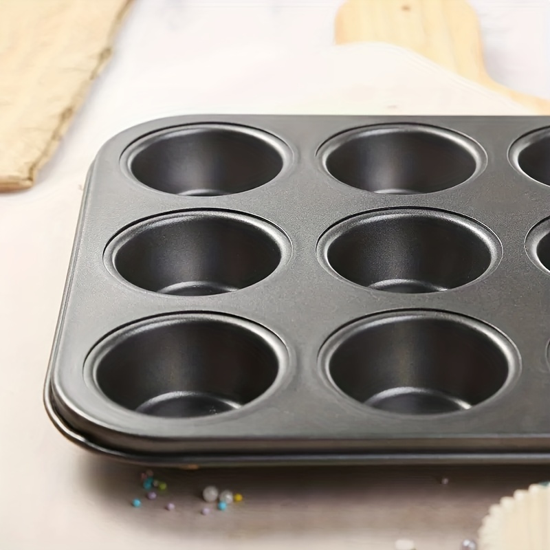 1pc 4/6/12 Cavity Small Cake Mold Baking Pan Nonstick Muffin Pan