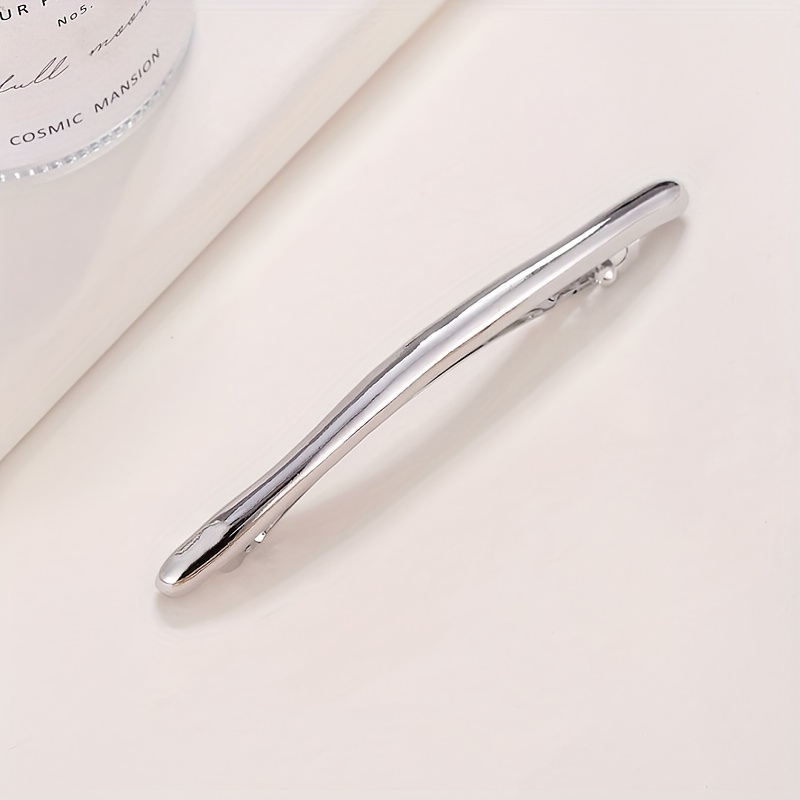 Sleek Metal Hair Clip Solid Duck Billed Clip Hair Accessories